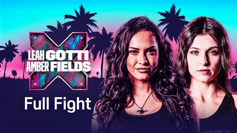 leaha gotti|Watch Leah Gotti vs. Amber Fields: Full Fight Online 